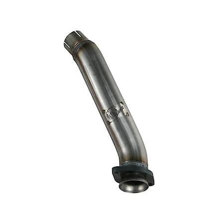 Twisted Steel 2-1/2" 409 Stainless Steel Loop-Delete Downpipe