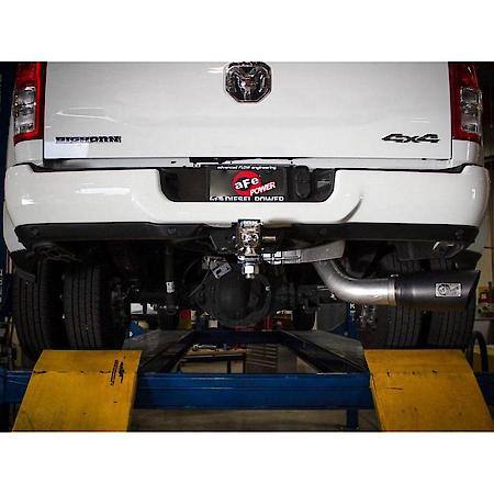 ATLAS 5" Aluminized Steel DPF-Back Exhaust System withBlack Tip