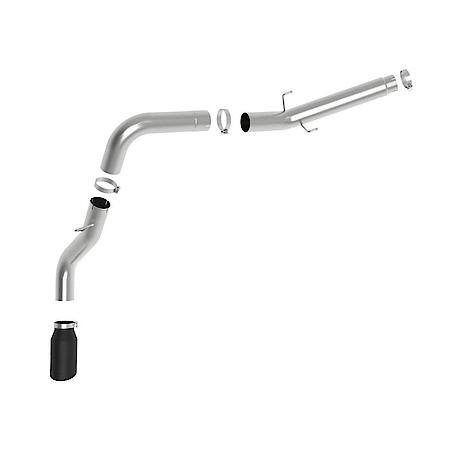 ATLAS 5" Aluminized Steel DPF-Back Exhaust System withBlack Tip