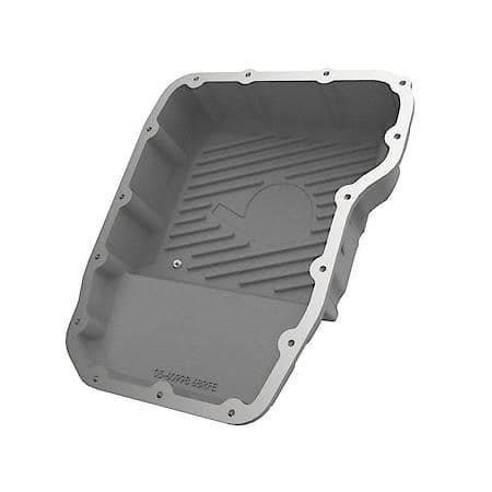 POWER Transmission Pan, Raw with Machined Fins