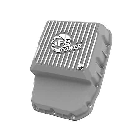 POWER Transmission Pan, Raw with Machined Fins