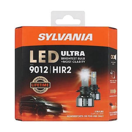 9012 LED Ultra Powersports & Fog Bulb, 2 Pack