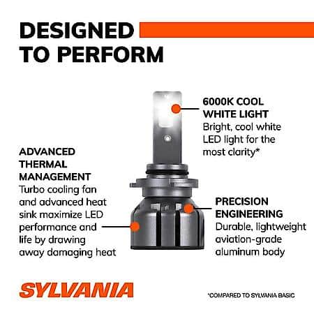 9005 LED Ultra Powersports & Fog Bulb, 2 Pack