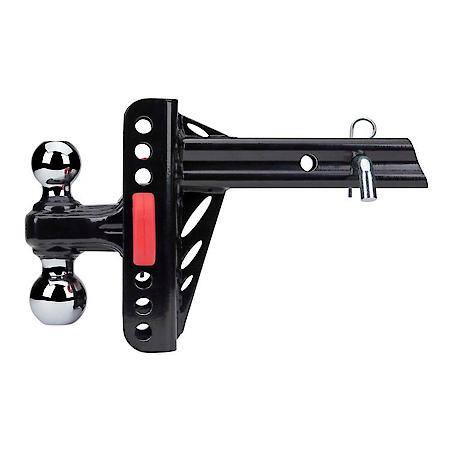 Class V, Adjustable X-Mount Trailer Hitch Dual Ball Mount, 14,000 lb.