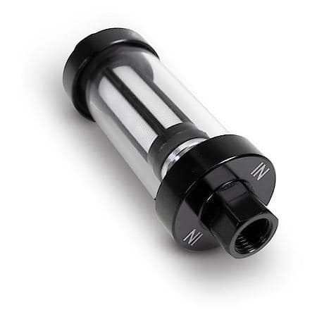 Clear View Fuel Filter - Universal Fit, Includes 100-micron filter element