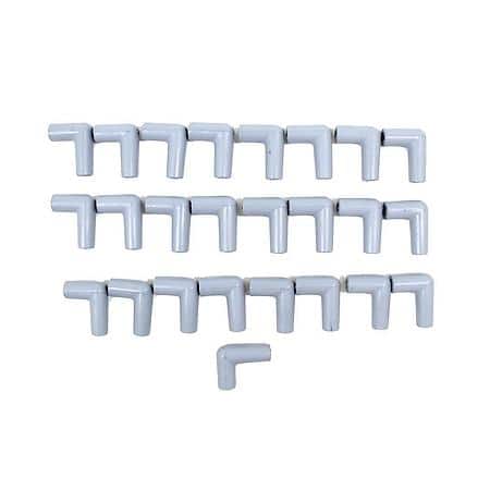 90 Degree Spark Plug Boot Gray Silicone