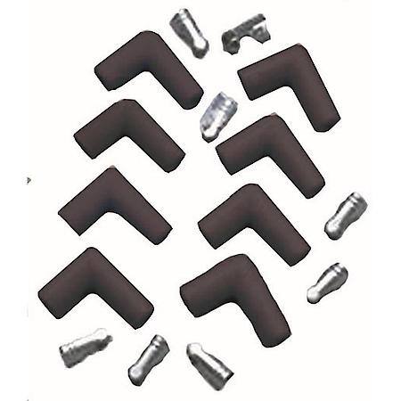 90 Degree Spark Plug Boot/Terminal Kit, Black