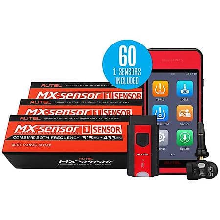 MaxiTPMS ITS600 and 60 Sensors Bundle