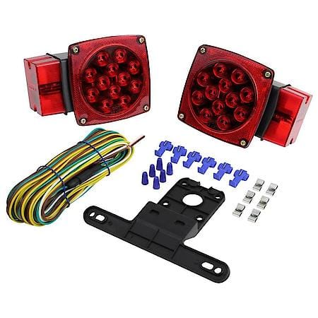 Submersible Square Trailer Led Stt Lamp Kit Over 80In