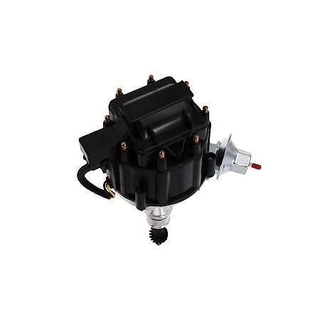 Ford Small Block V8 (221-302) HEI Distributor with Black Cap