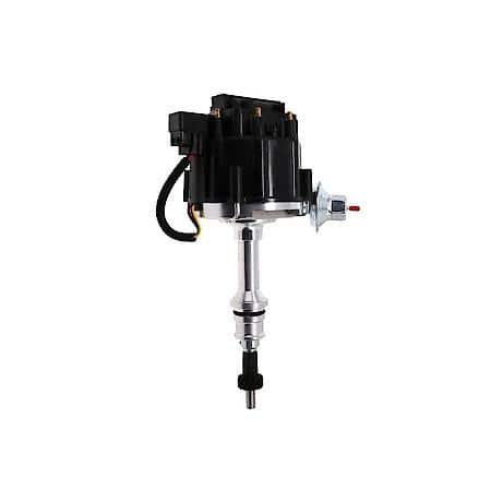 Ford Small Block V8 (221-302) HEI Distributor with Black Cap