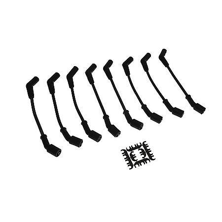 8.5mm Universal LS Black Ignition Wires with 135 Degree Plug Boots