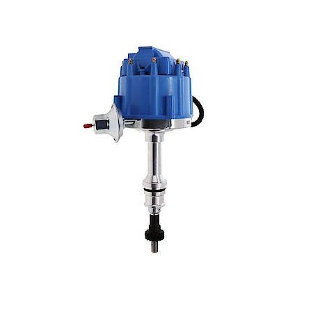 Ford Big Block (370-460), 351C, 351M, & 400 V8 HEI Distributor with Blue Cap