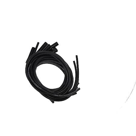 8.5mm Universal Black Ignition Wires with Straight Plug Boots