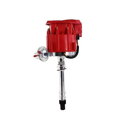Chevy Small Block (262-400)/Big Block (396-454) V8 HEI Distributor with Red Super Cap