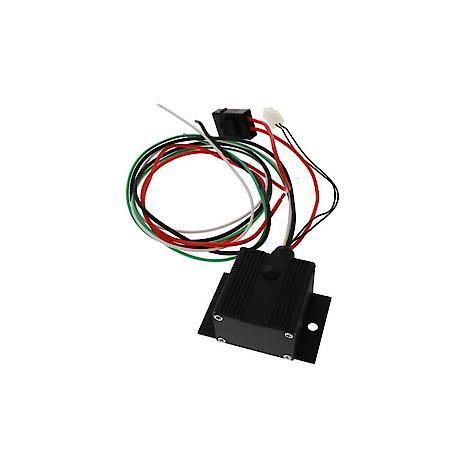 Adjustable 150F - 240F Red Electric Fan Controller with Thread-In Thermostat