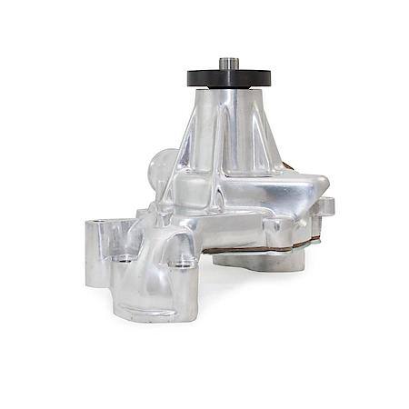 Chevrolet Small Block Long Neck Polished Aluminum High Flow Mechanical Water Pump