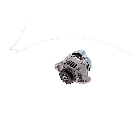 Denso Style 90 Amp Mini Race Alternator - Satin