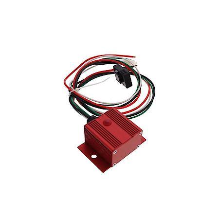 Adjustable 150F - 240F Black Electric Fan Controller with Thread-In Thermostat