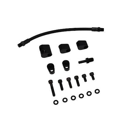 LS Stainless Steel Steam Vent Kit - Black Finish