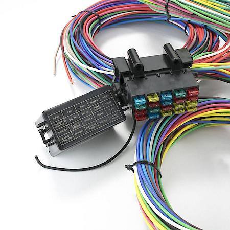 Universal 20-Circuit Wiring Harness; V8 Applications