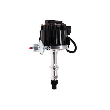 Pontiac V8 (301-455) HEI Distributor with Black Cap