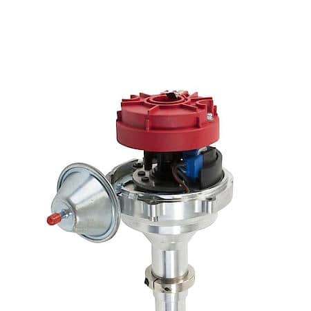 Chevy Small Block (262-400)/Big Block (396-454) V8 Pro Series Ready to Run Distributor with Red Cap