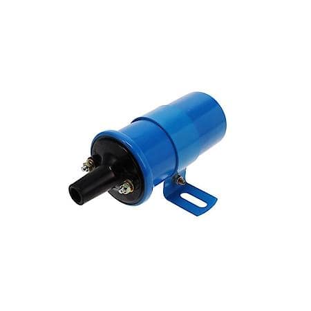Blue Oil-Filled Female Socket Canister Style 45,000 Volt Ignition Coil