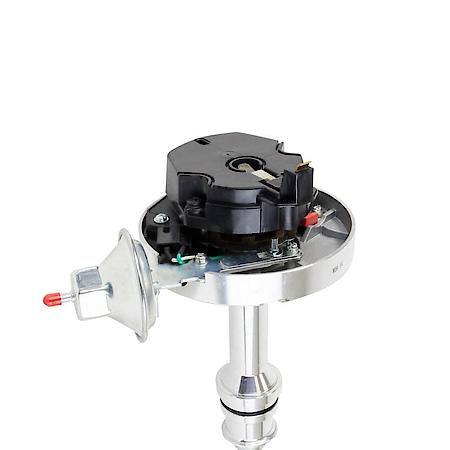 Ford Small Block 351W V8 HEI Distributor with Black Cap