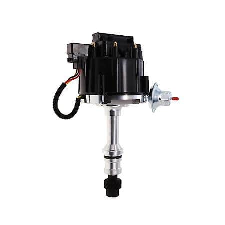 Oldsmobile V8 (260-455) HEI Distributor with Black Cap