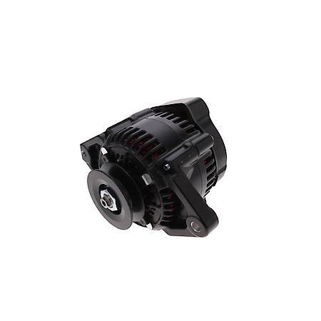 Alternator: 90 Amps with V-Belt Pulley, Black