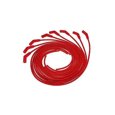 8.5mm Universal Red Ignition Wires with 135 Degree Plug Boots