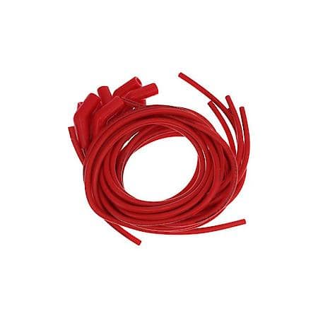 8.5mm Universal Red Ignition Wires with 135 Degree Plug Boots