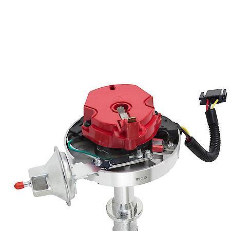 Pontiac V8 (301-455) HEI Distributor with Red Cap
