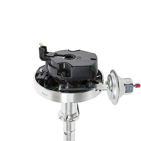 Chevy 1962 & Earlier (194-261) & Toyota Land Cruiser 1968-1987 (3.8 L-4.2) Inline 6 HEI Distributor with Black Cap
