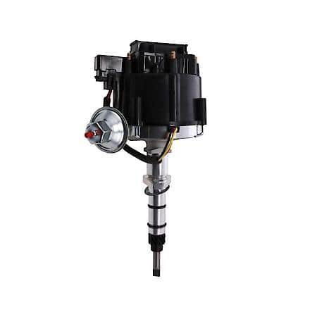 Chevy 1962 & Earlier (194-261) & Toyota Land Cruiser 1968-1987 (3.8 L-4.2) Inline 6 HEI Distributor with Black Cap
