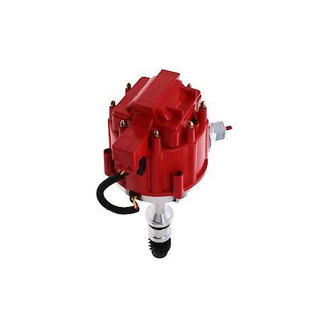 Oldsmobile V8 (260-455) HEI Distributor with Red Cap