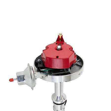Oldsmobile V8 (260-455) HEI Distributor with Red Cap