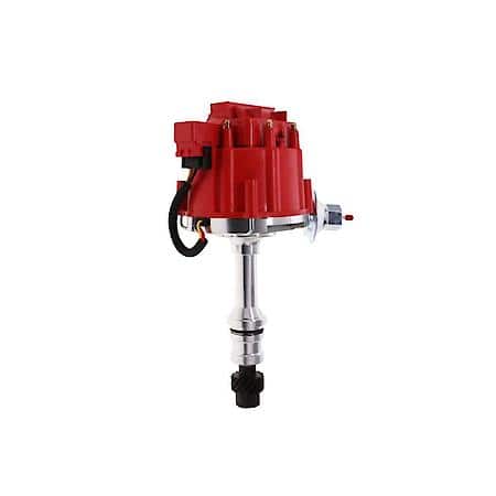 Oldsmobile V8 (260-455) HEI Distributor with Red Cap