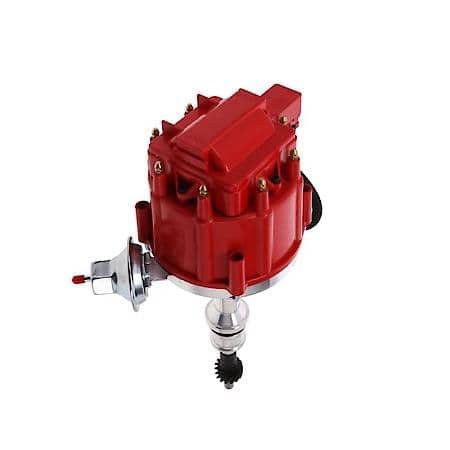 Ford Small Block V8 (221-302) HEI Distributor with Red Cap