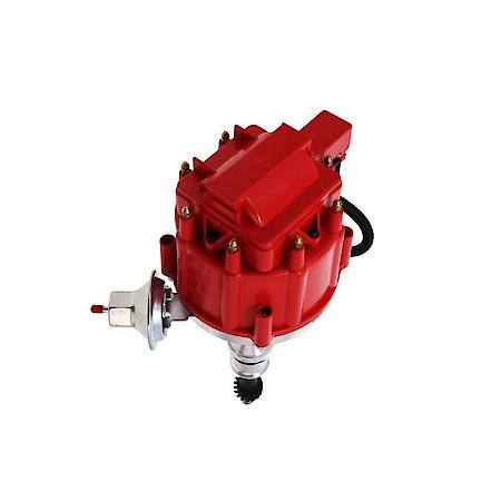 Ford Small Block 351W V8 HEI Distributor with Red Cap