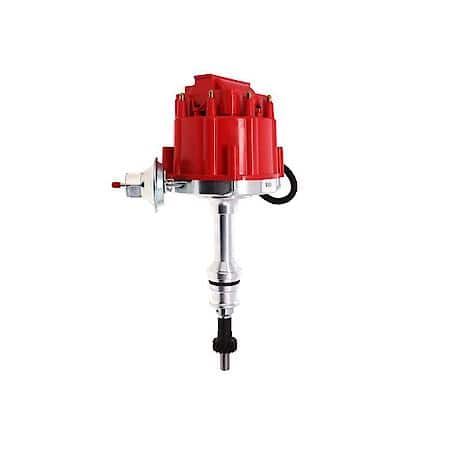 Ford Small Block 351W V8 HEI Distributor with Red Cap