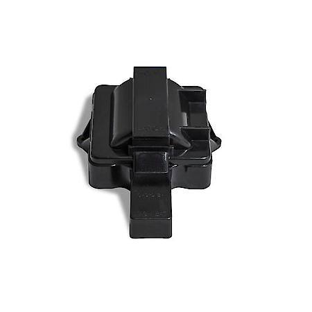 Black 6 Cylinder HEI Distributor Ignition Coil Dust Cover