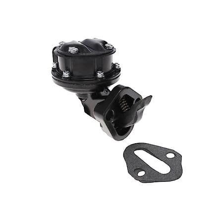 Black Chevy Small Block V8 (262-400) Two-Valve 80 GPH 8 PSI Mechanical Fuel Pump