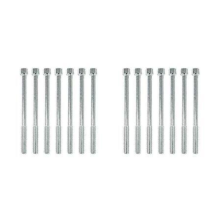 Chevy Big Block V8 (396-454) Polished Fabricated Aluminum Long-Bolt Valve Covers with Breather Holes