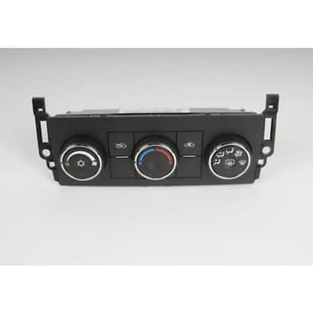 Heating and A/C Control Panel