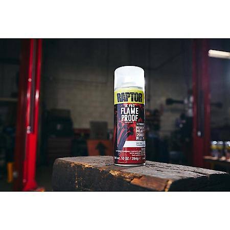 Flameproof Satin Clearcoat; 10 oz.; Superior adhesion