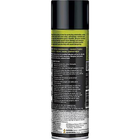 1K Tough Undercoating Aerosol; 16 oz.; Heavy duty textured finish