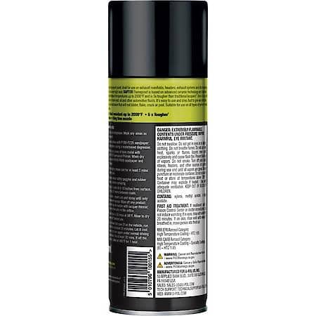 Flameproof Flat Black Paint; 10 oz.; Easy to use and fast drying