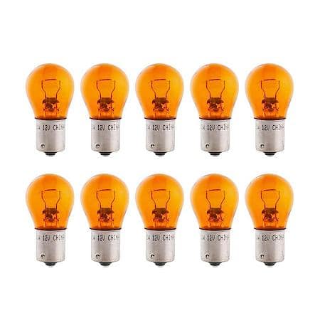 7507 Amber (NA) Mini Bulb, 10 Pack